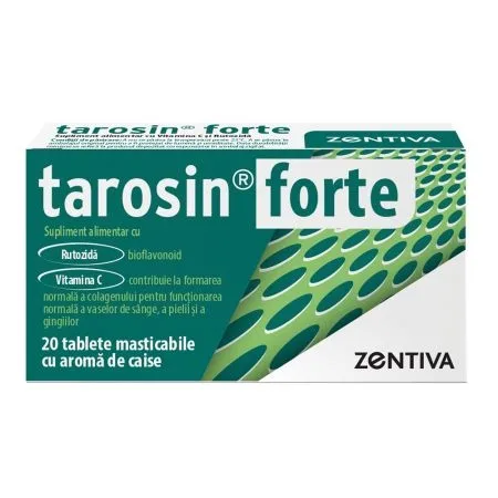 Tarosin Forte, 20 comprimate, Zentiva — preț și oferte
