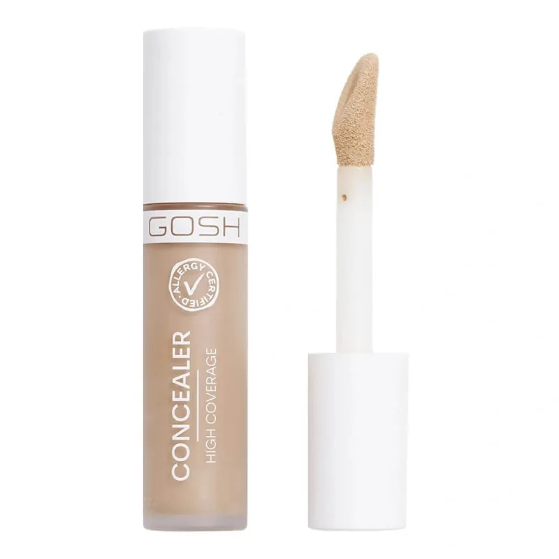 Gosh Concealer Corector de acoperire ridicată cu aplicator 004 Natural, 6ml — preț și oferte