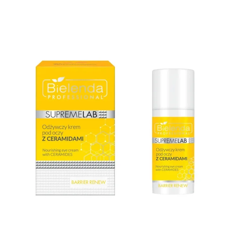 Bielenda SupremeLab Barrier Renew Cremă de ochi cu ceramide, 15ml — preț și oferte