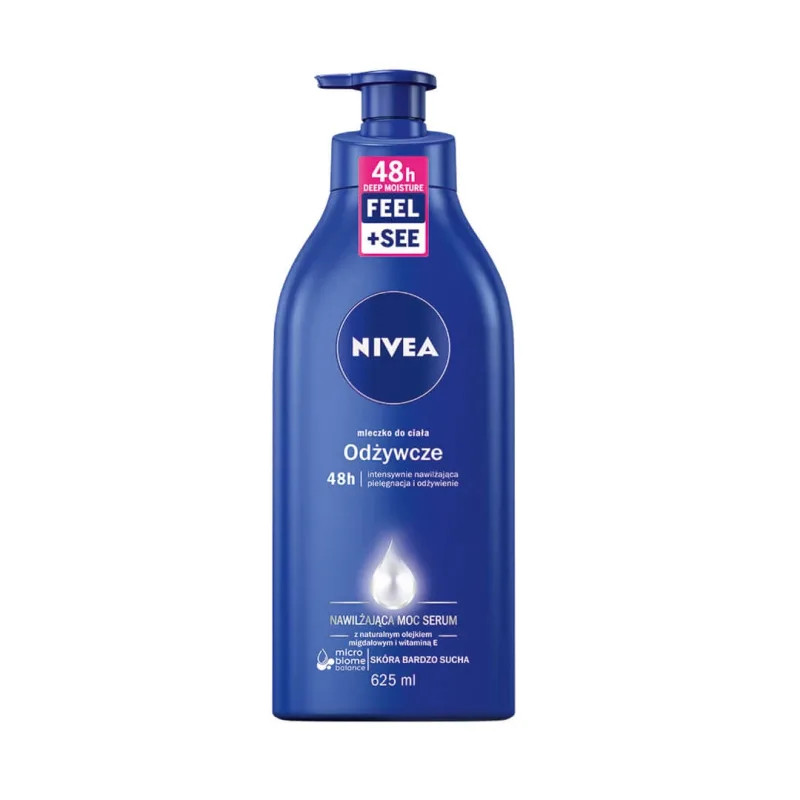Nivea Hydrating Power Serum Replenishing Milk cu pompă, 625ml — preț și oferte