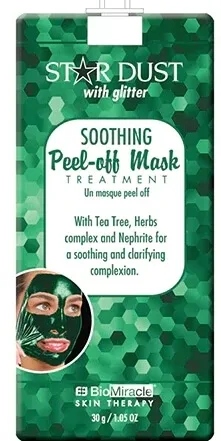 BioMiracle, Peel Mask Glitter Soothing, Mască de față, 30g — preț și oferte