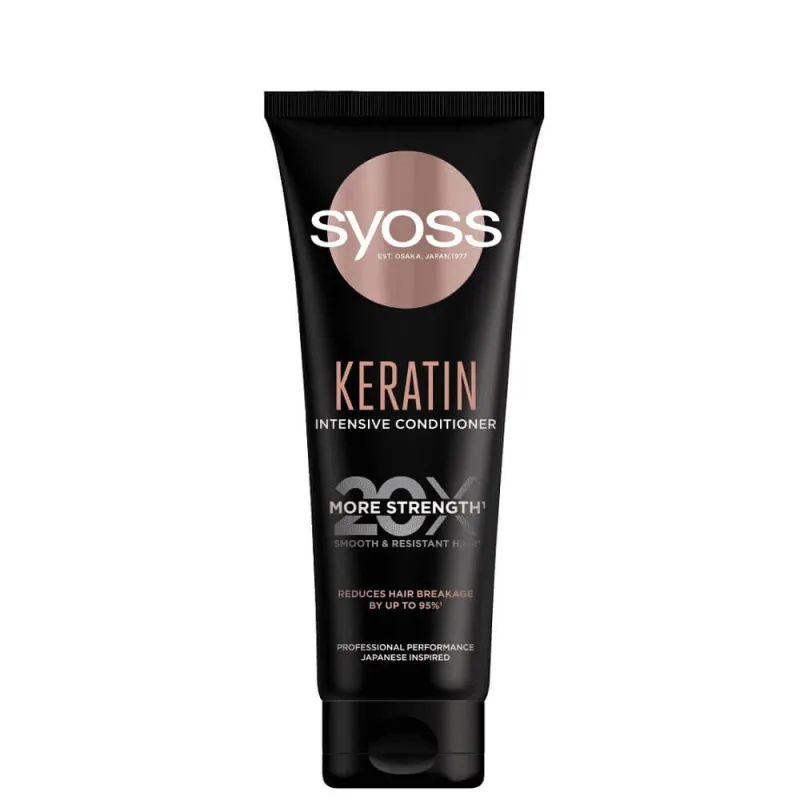 Balsam intensiv Syoss Keratin pentru păr uscat și acid, 250ml — preț și oferte