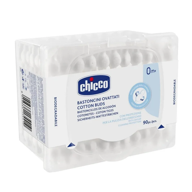Chicco EarSticks 0m+, 90 bucăți — preț și oferte