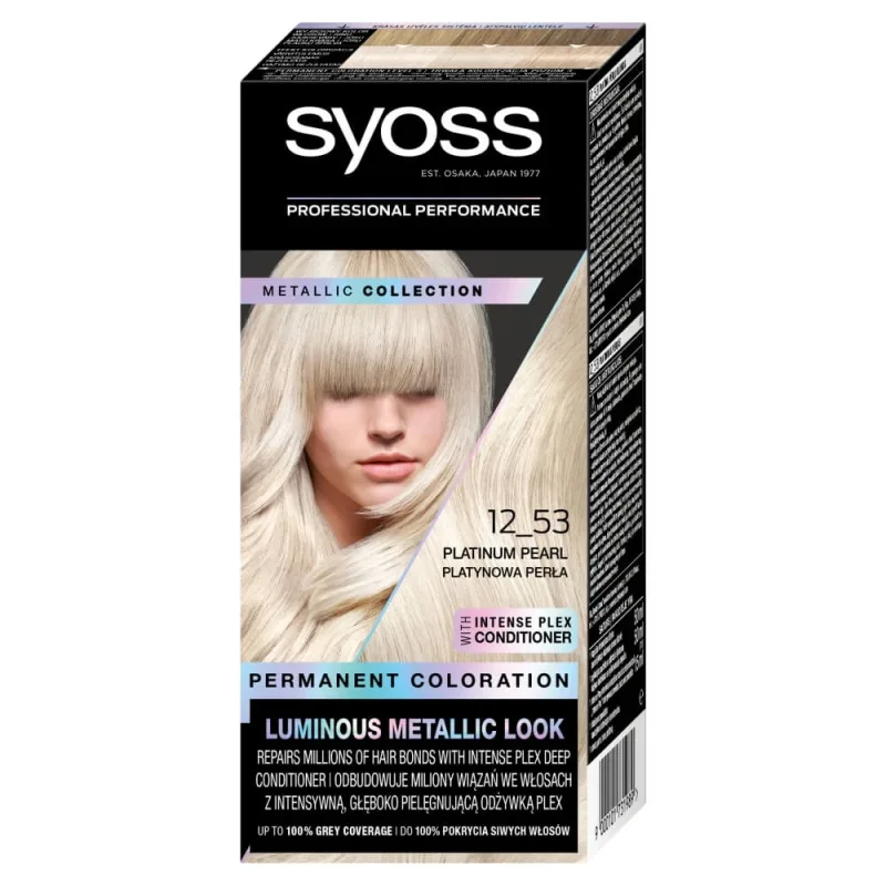 Syoss Permanent Coloration Wax Colour 12-53 Platinum Pera — preț și oferte