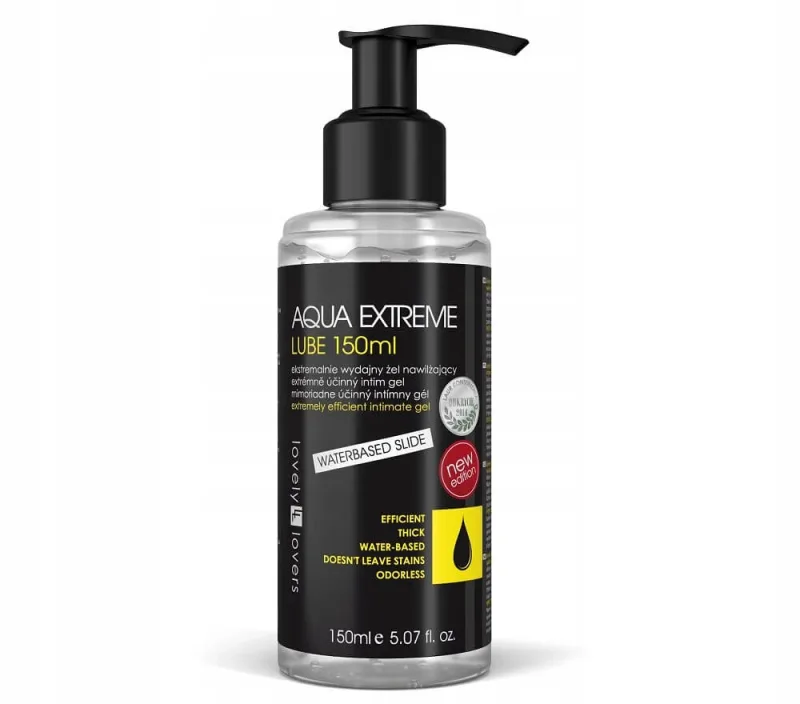 Lovely Lovers Aqua Extreme Lube Lubrifiant intim eficient pe bază de apă, 150ml — preț și oferte