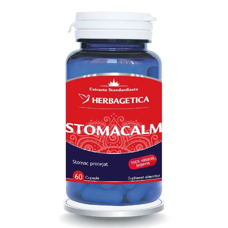StomaCalm, 60 capsule, Herbagetica — preț și oferte