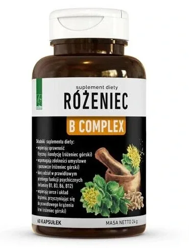 Rhodiola B Complex, 60 capsule — preț și oferte