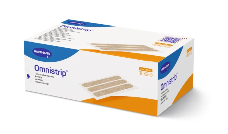 Omnistrip 6 x 38 mm, 50 buc – Plasturi inchidere plagi Hartmann — preț și oferte