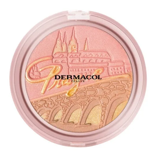 Dermacol Pudră iluminatoare și de strălucire cu trandafir, 10.5g — preț și oferte