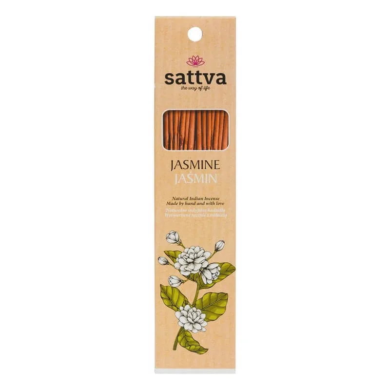 Sattva Natural Indian Incense Jamin, 15 bucăți Sattva Ayurveda — preț și oferte