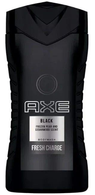 Axe, negru, duș el, 250 ml — preț și oferte