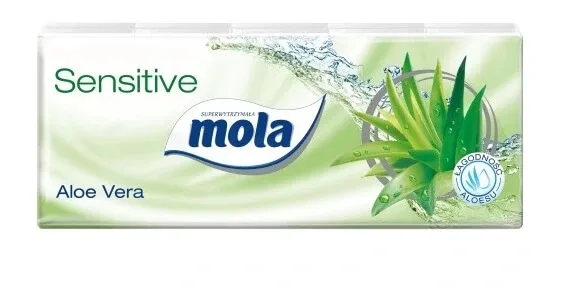 Șervețele Mola Aloe vera, 10 buc x 10 — preț și oferte