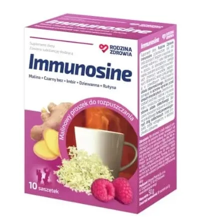Family Health Immunosine aromă de zmeură, 10 pliculețe — preț și oferte