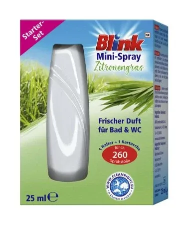 Blink, Mini spray cu aromă de lemongrass, 25ml — preț și oferte