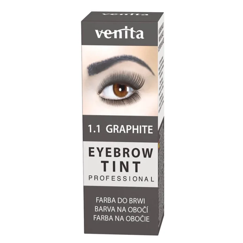 Venita Professional Eyebrow Tint Vopsea pentru sprâncene Grafit — preț și oferte