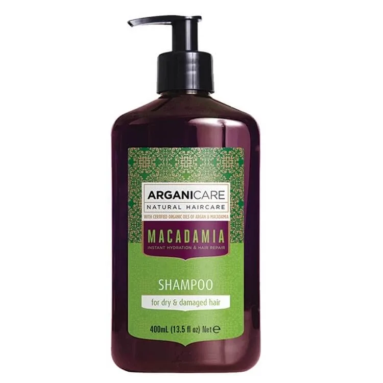 Șampon Arganicare Macadamia pentru păr uscat și deteriorat, 100ml — preț și oferte