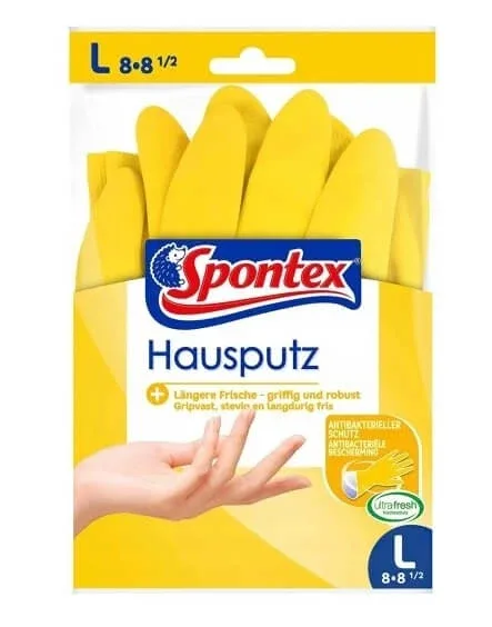 Spontex, Mănuși de menaj mărimea 8-8.5 — preț și oferte