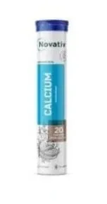Novativ Calcium, 20 comprimate efervescente — preț și oferte