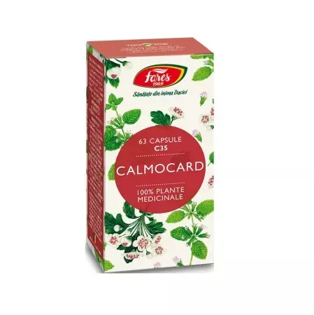 Calmocard, C35, 63 capsule, Fares — preț și oferte