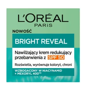 L Oreal Paris Bright Reveal Cremă hidratantă de reducere a decolorării cu SPF50, 50ml