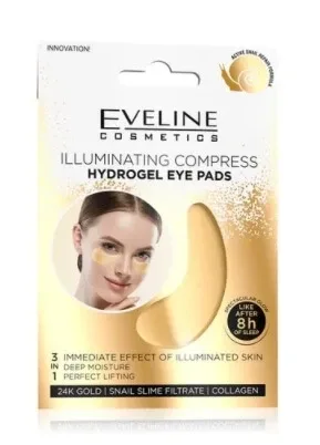 Eveline, plasturi pentru ochi Hydroel, compresă de dilatare, 2 bucăți — preț și oferte