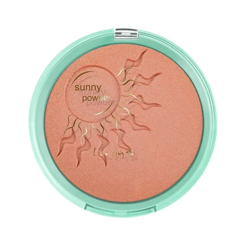 Lovely Sunny Powder pentru față și corp cu particule aurii, 16g — preț și oferte
