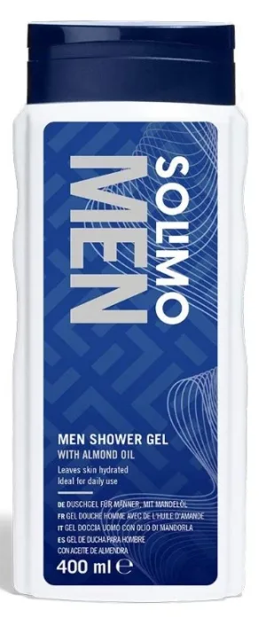 Solimo Men, duș el, ulei de migdale, 400ml