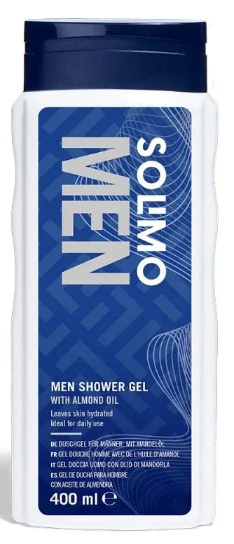 Solimo Men, duș el, ulei de migdale, 400ml — preț și oferte