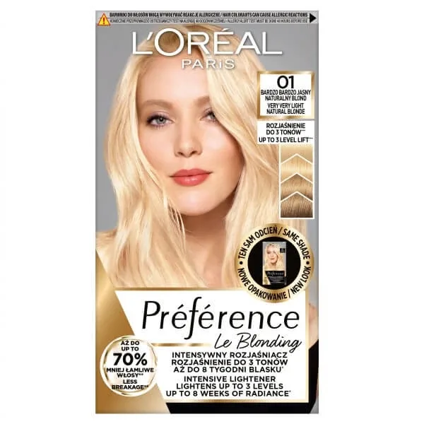 L Oreal Paris Preference Le Blonding Wax Colour 01 Blond natural foarte deschis — preț și oferte
