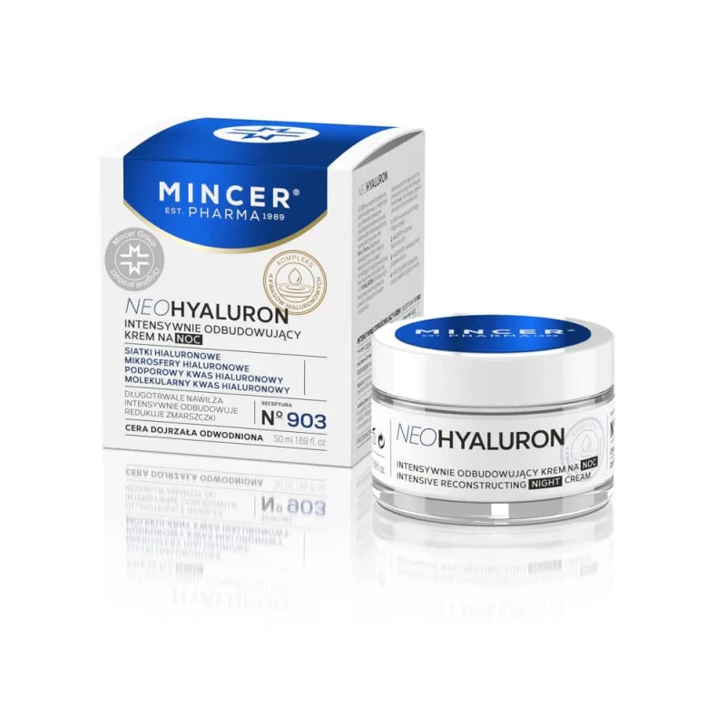 Mincer Pharma NeoHyaluron Restorative Night Cream No.903, 50ml — preț și oferte