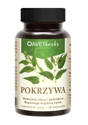 Urzică de Avet Herbs, 30 capsule — preț și oferte