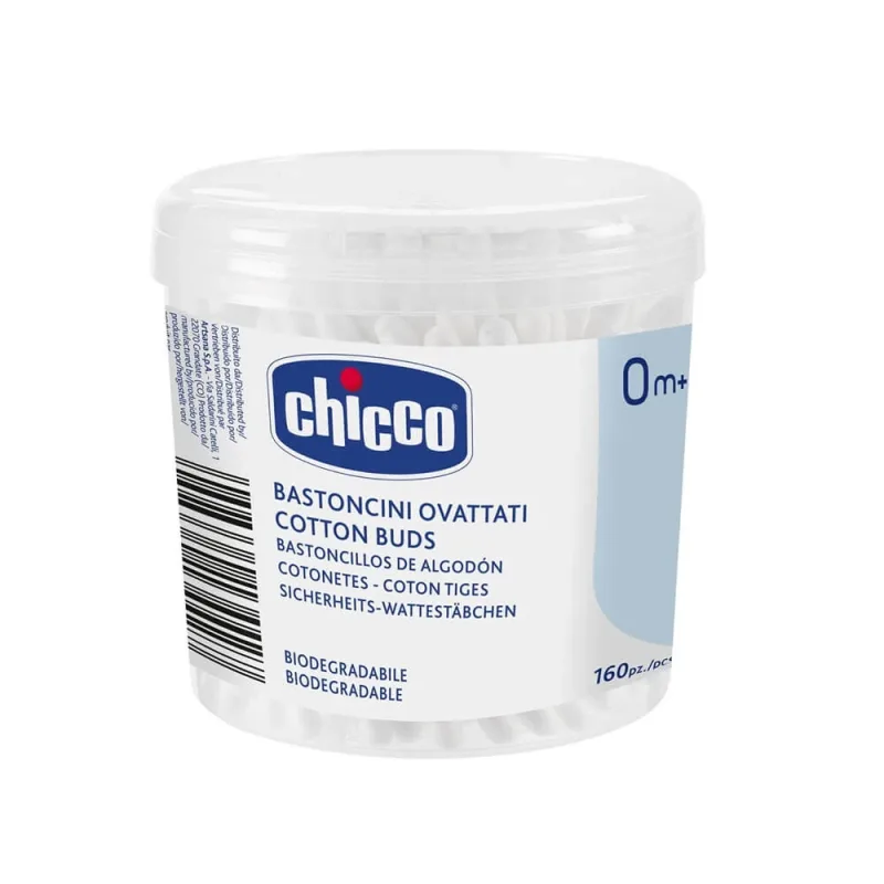 Chicco EarSticks 0m+, 160 bucăți — preț și oferte