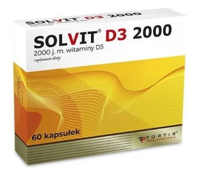 Solvit D3 2000, 60 capsule — preț și oferte