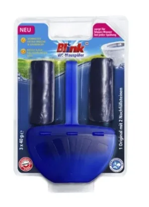 Blink, cub Wc, albastru, 3 bucăți