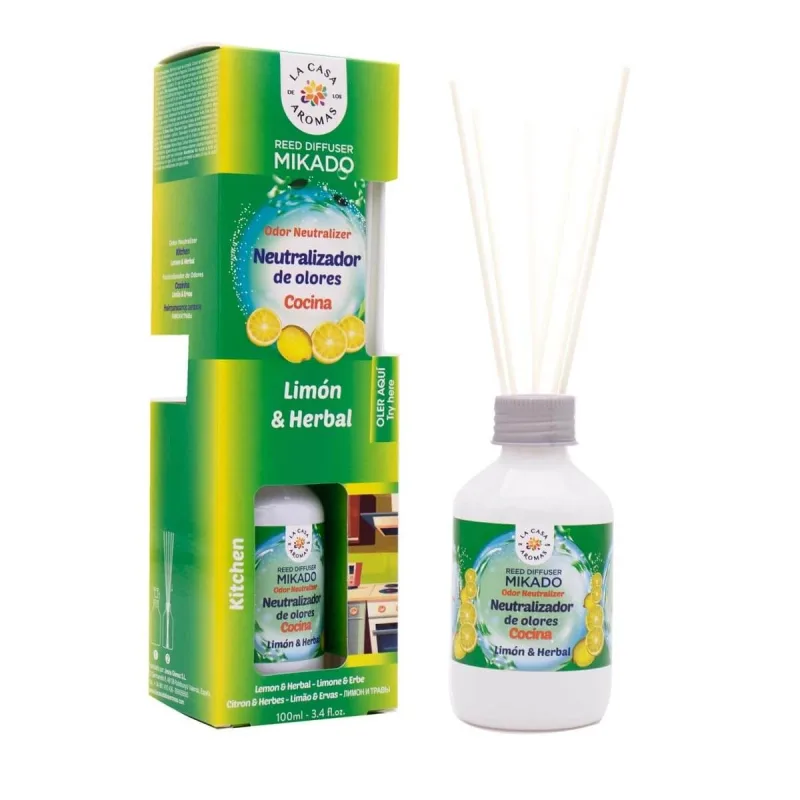 La Casa de los Aromas Batoane parfumate speciale de bucătărie Lemon and Herb, 100ml — preț și oferte
