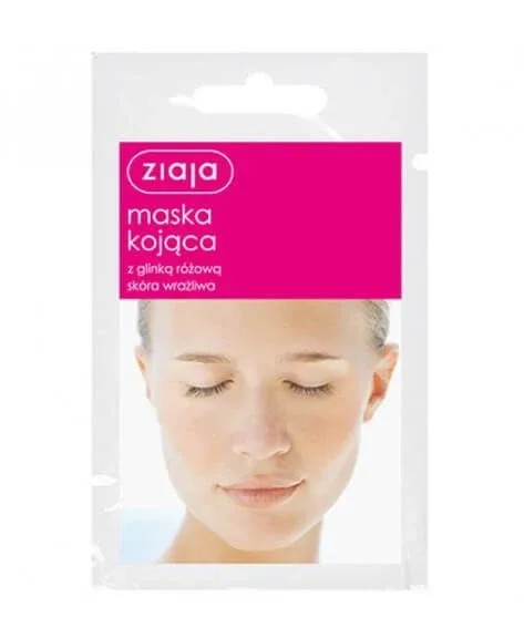 Ziaja, mască Kojca cu argilă de trandafir, ten deschis, 7ml - Termen lung de valabilitate! — preț și oferte
