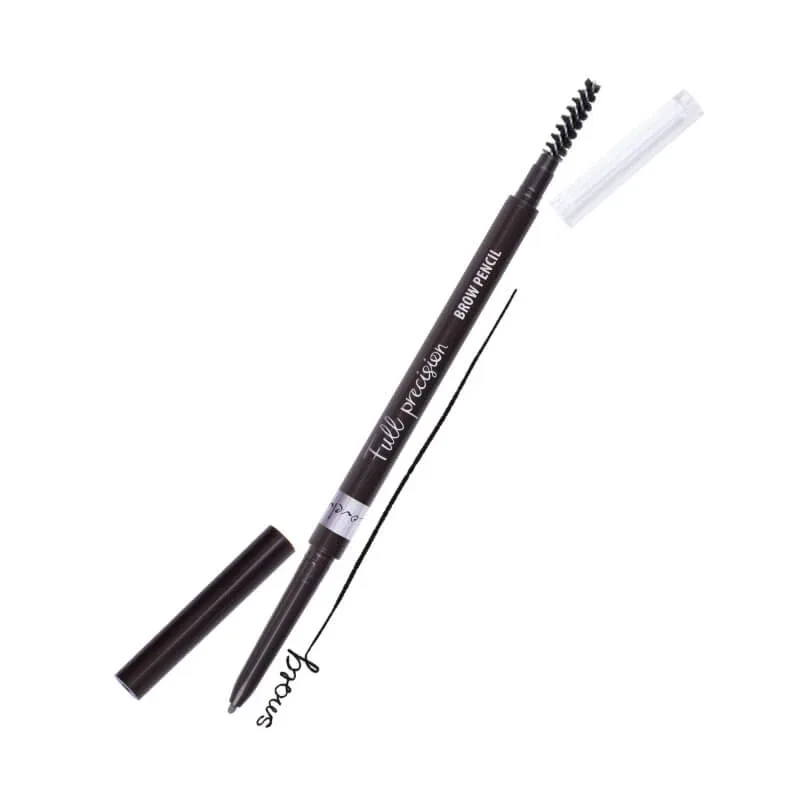Creion de sprâncene Lovely Full Precision cu perie maro închis — preț și oferte