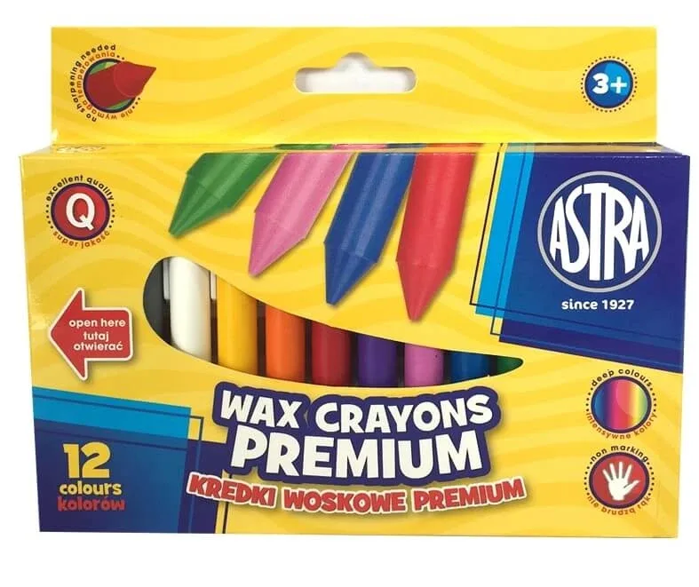 Astra, Creioane colorate, 12 culori — preț și oferte