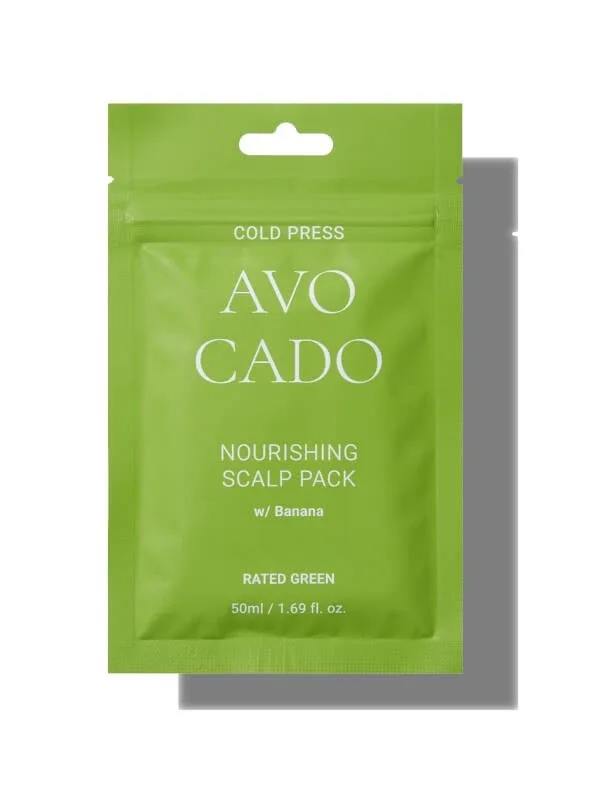 Rated Green Avocado Tratament hrănitor pentru scalp cu avocado și banane, 50ml — preț și oferte