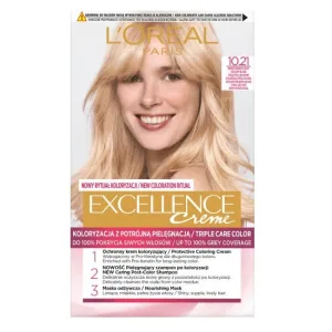 L Oreal Paris Excellence Creme Wax Colour 10.21 Blond foarte deschis Periwinkle