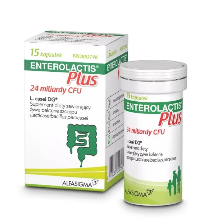 Enterolactis Plus, 15 capsule ALFASIGMA — preț și oferte