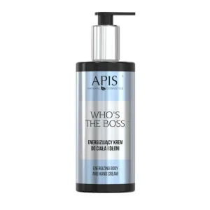 Apis Who's the Boss cremă energizantă pentru corp și mâini, 300ml