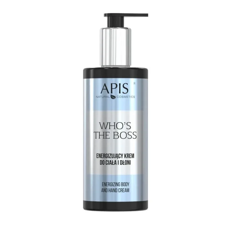 Apis Who's the Boss cremă energizantă pentru corp și mâini, 300ml — preț și oferte