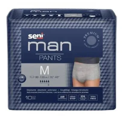 Seni Man Pants 5 Chonic chiloți, Medium, 10 buc - Termen lung! — preț și oferte