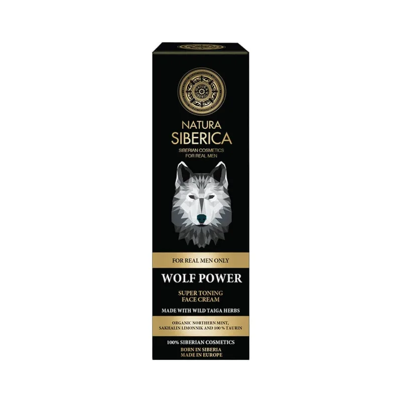 Natura Siberica Men Wolf Power Toning Face Cream, 50ml — preț și oferte