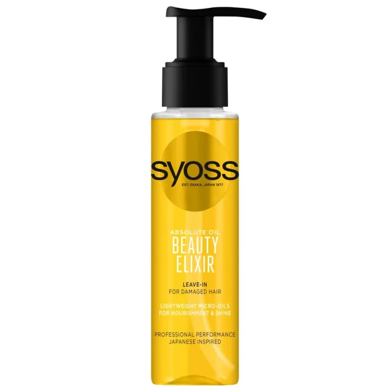 Syoss Beauty Elixir Absolute Oil pentru păr deteriorat, 100ml — preț și oferte