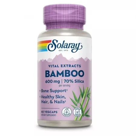 Bamboo, 60 Capsule Vegetale, Secom — preț și oferte