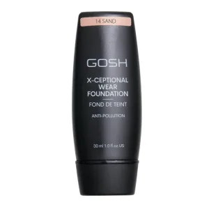 Gosh X-Ceptional Wear Foundation Fond de ten 14 Sand, 30ml