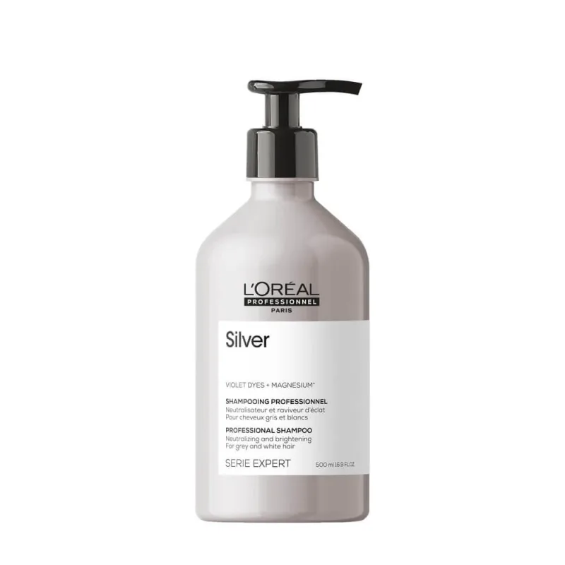 L Oreal Professionnel Serie Expert Silver Șampon pentru păr gri și decolorat, 500ml L'Oréal Paris — preț și oferte