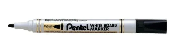 Pentel, Marker pentru tablă cu ștergere uscată, negru ASTRA — preț și oferte
